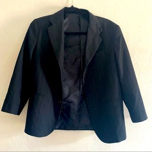 3/4 sleeve blazer